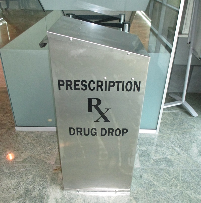 Prescription Drug Drop-off Box